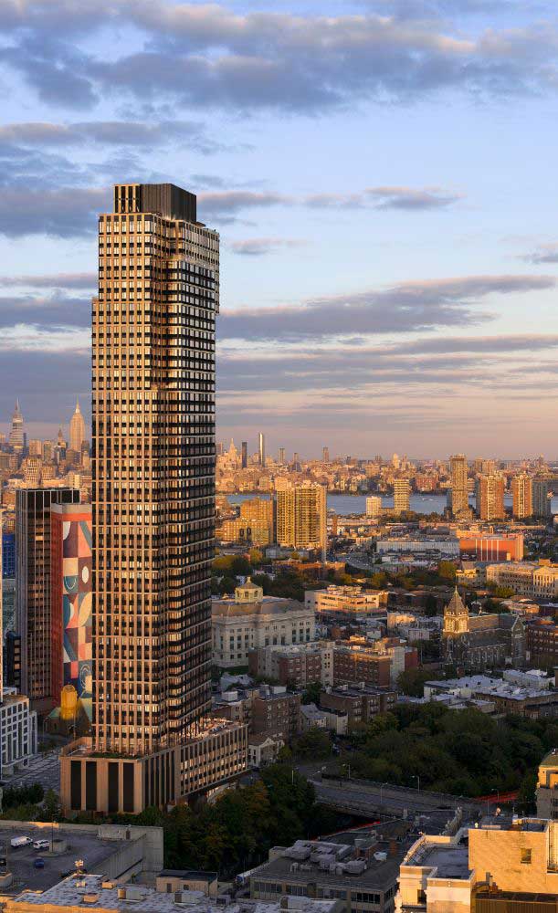 499 Summit Avenue Jersey City Aerial