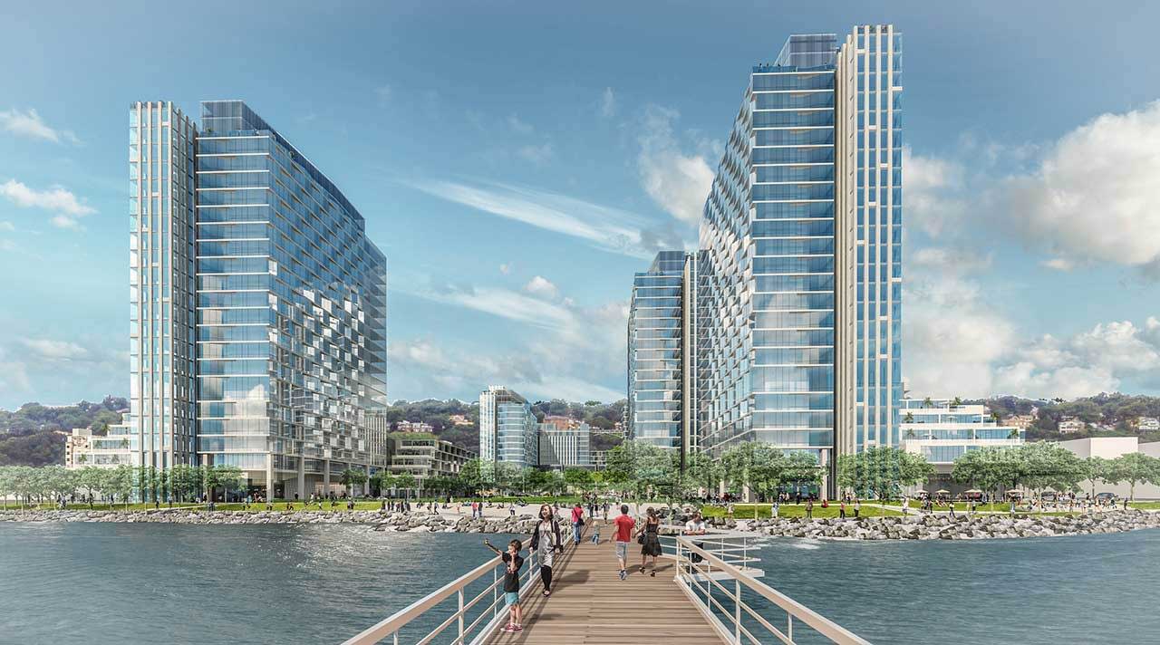 615 River Road Edgewater Development Looking West
