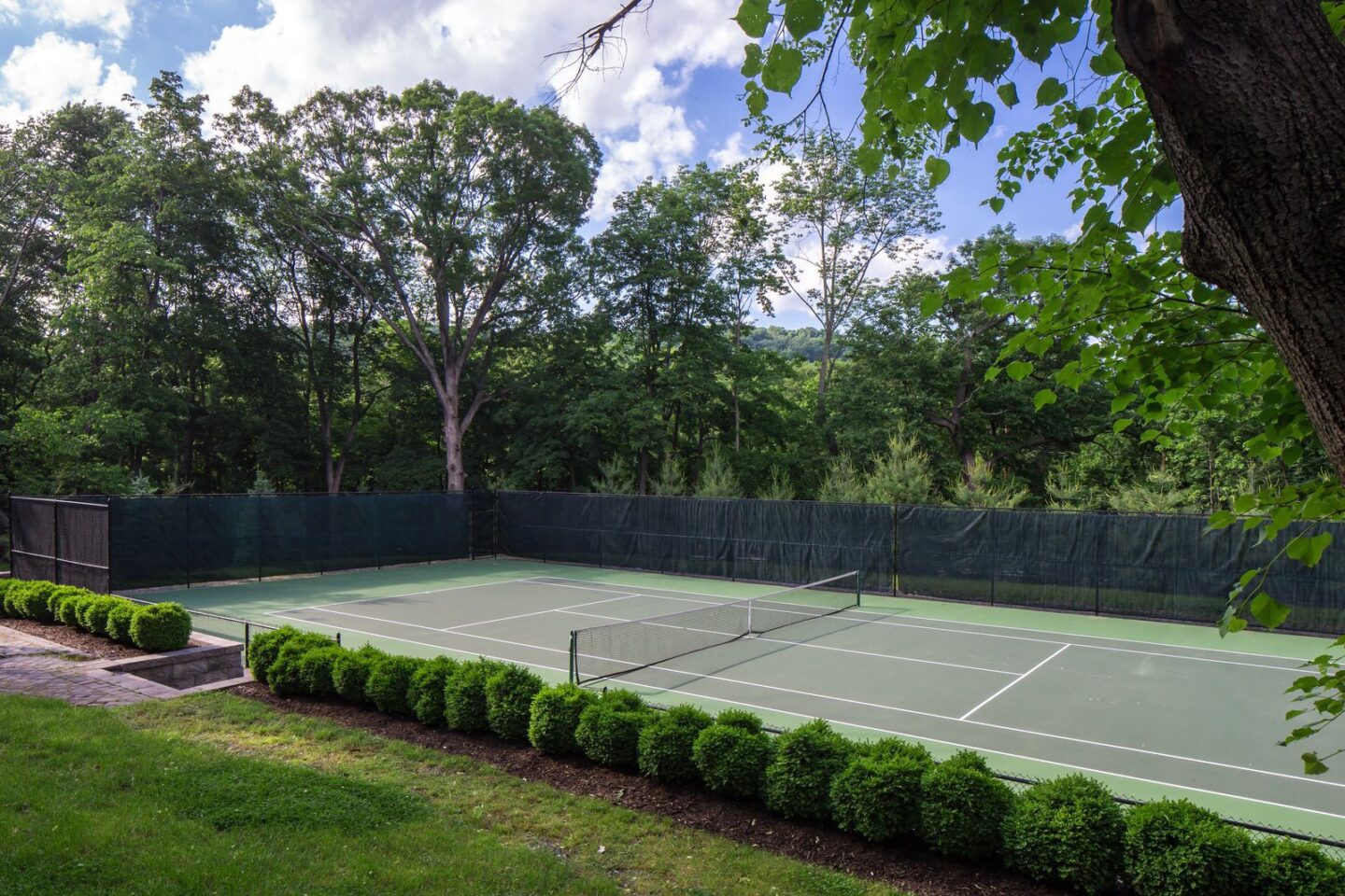 Crocker Mansion Nj Tennis Court