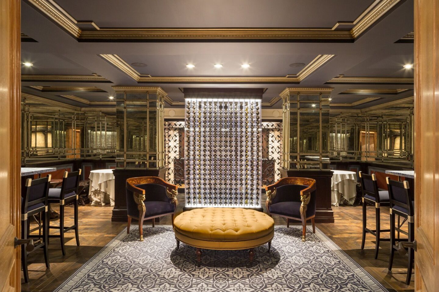 Crocker Mansion Nj Wine Cellar Sitting Room