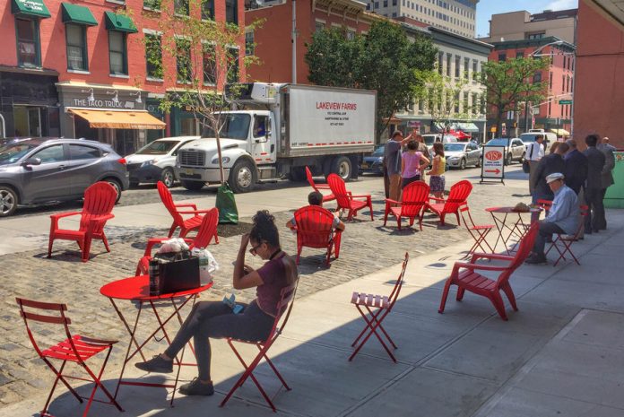 new jersey news Hoboken newark street plaza